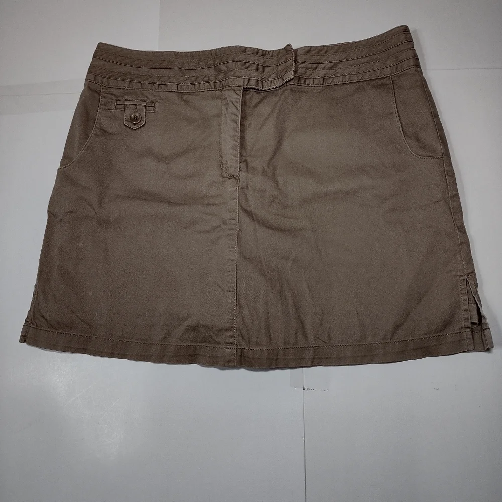 Bamboo Traders Women's Tan Skirt/Short Size (12)
